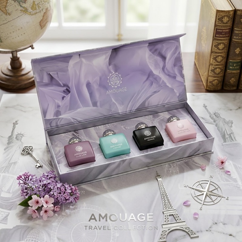 AMOUAGE Perfume Gift Set Unise - đánh giá và giá The Collection Perfume Fragrance