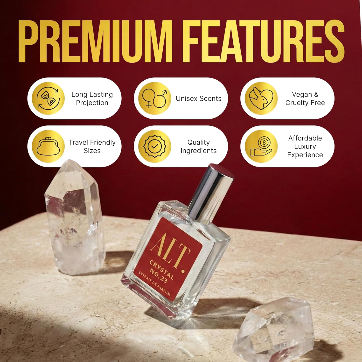 ALT. FRAGRANCES Crystal No. 23 - đánh giá và giá Perfume Alcohol Fragrance